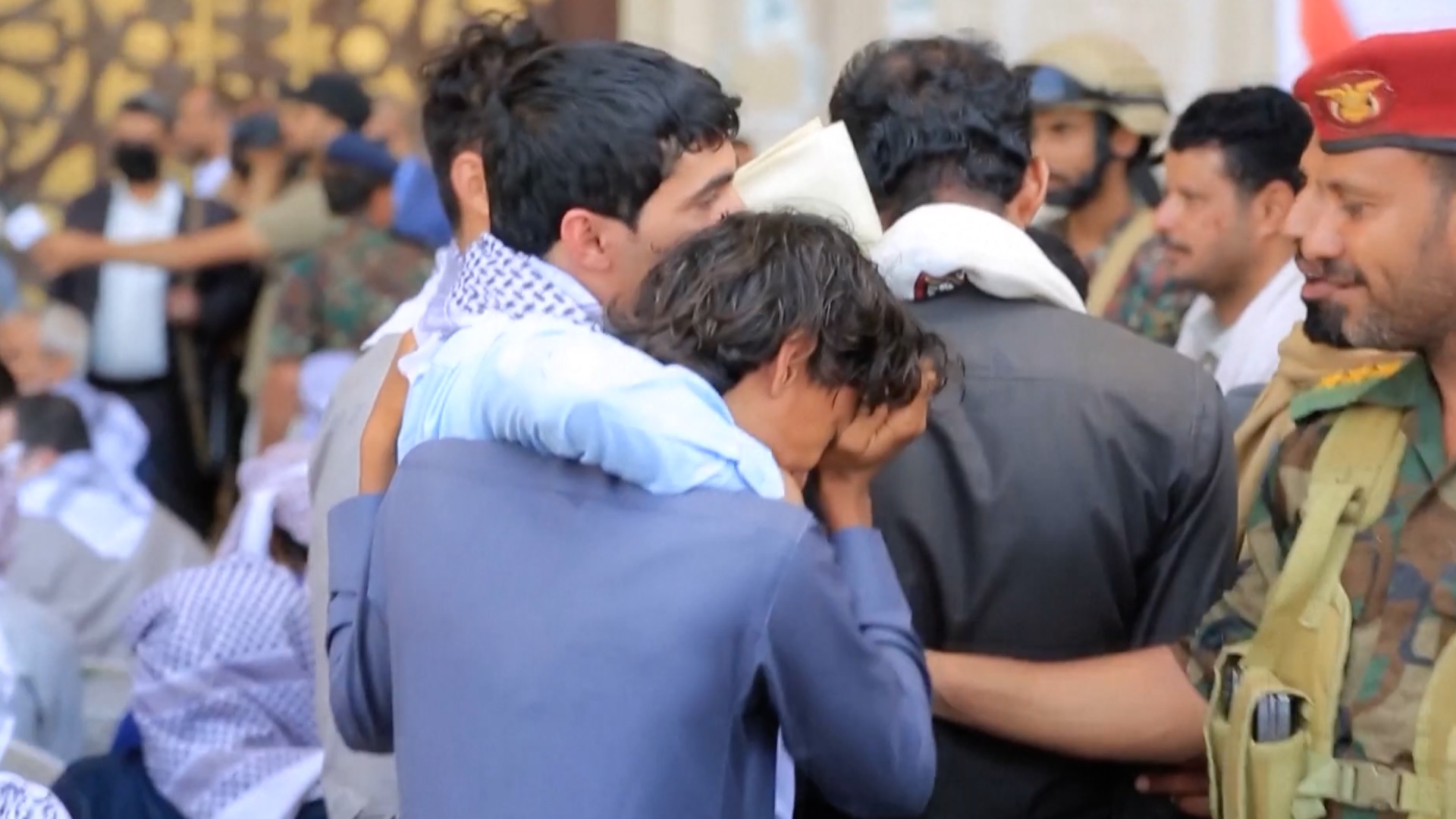 Pictures and video of the unilateral prisoner release initiative in Yemen