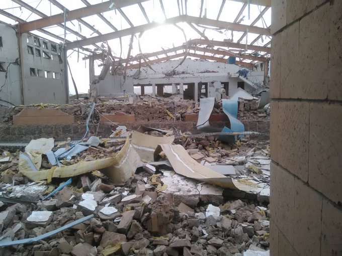 #OnThisDay (2018) The Saudi-led, US-BRITISH-BACKED coalition bombed a cholera treatment centre