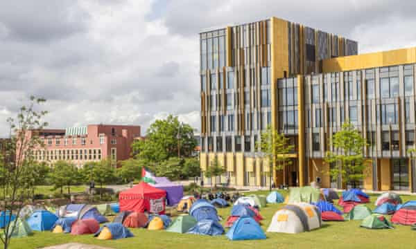 A Birmingham University protestor has been taken to court for peaceful&nbsp;actions