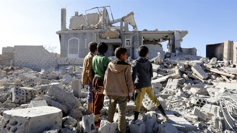#OnThisDay The Saudi-led, US-BRITISH-BACKED coalition caused casualties and destruction