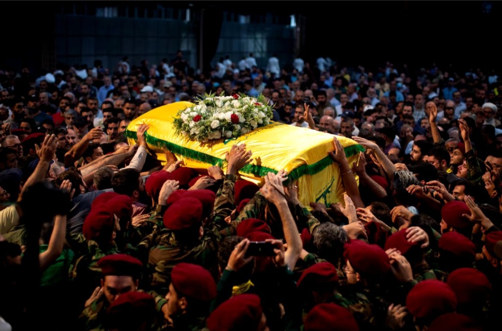 Bidding farewell to the martyr leader “Hajj Abu Neameh” and Hezbollah revenge&nbsp;ops
