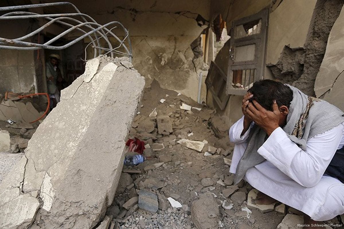 Daily reminder that the Saudi-led, US-BRITISH-back coalition massacred civilians