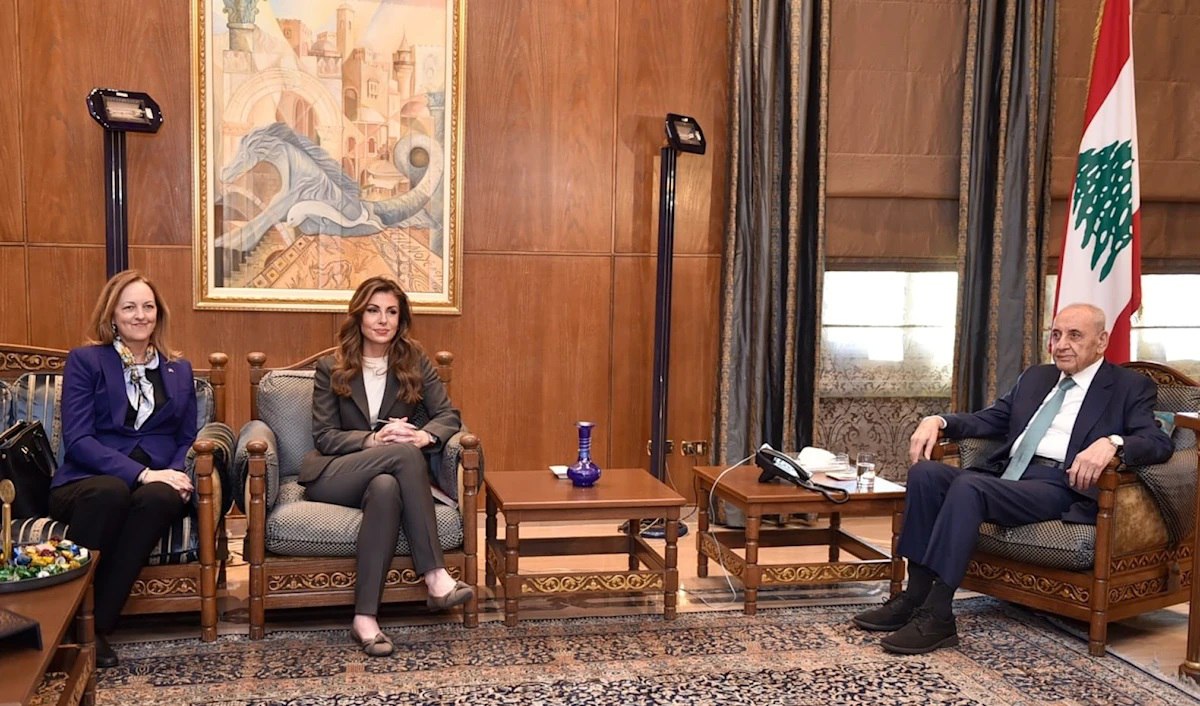 Speaker Berri received American embarrassment Morgan Ortagus