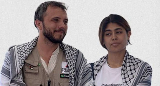 Freedom Flotilla’s Rima, Thiago in colony dungeons: Threats to life, hunger strike & solitary&nbsp;confinement