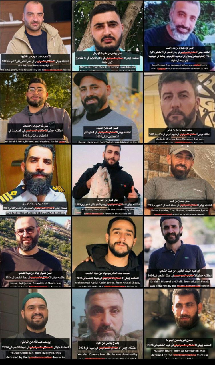 ‘Lebanese gov’ unilaterally releases zion*st prisoner while 16 Lebanese in zion*st dungeons